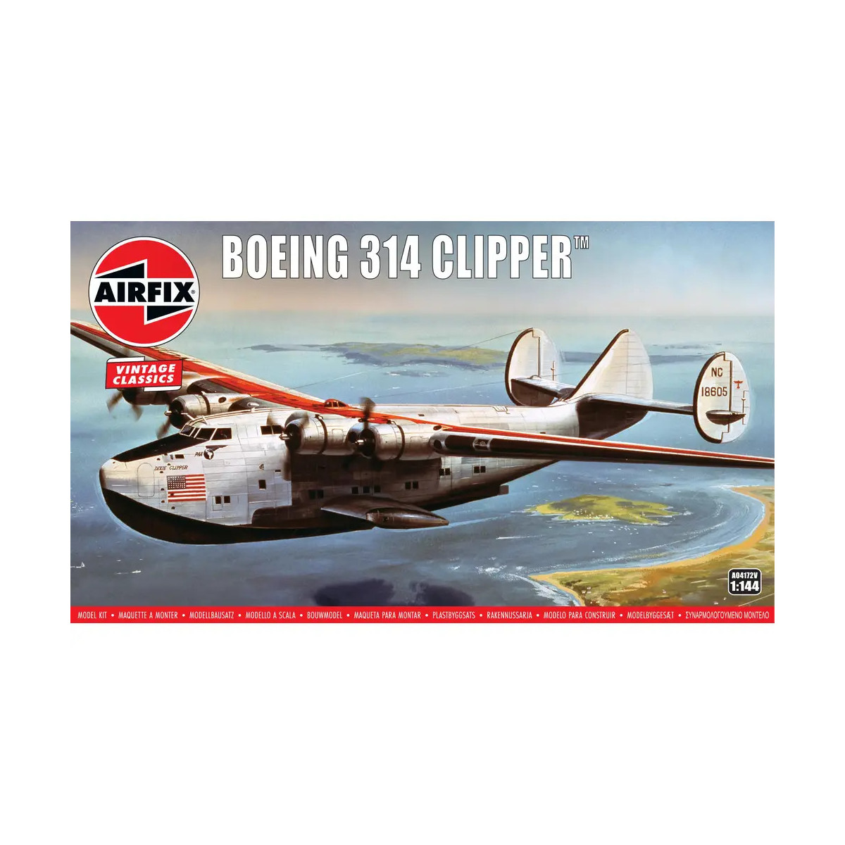 AIRFIX 1/144 Boeing Clipper