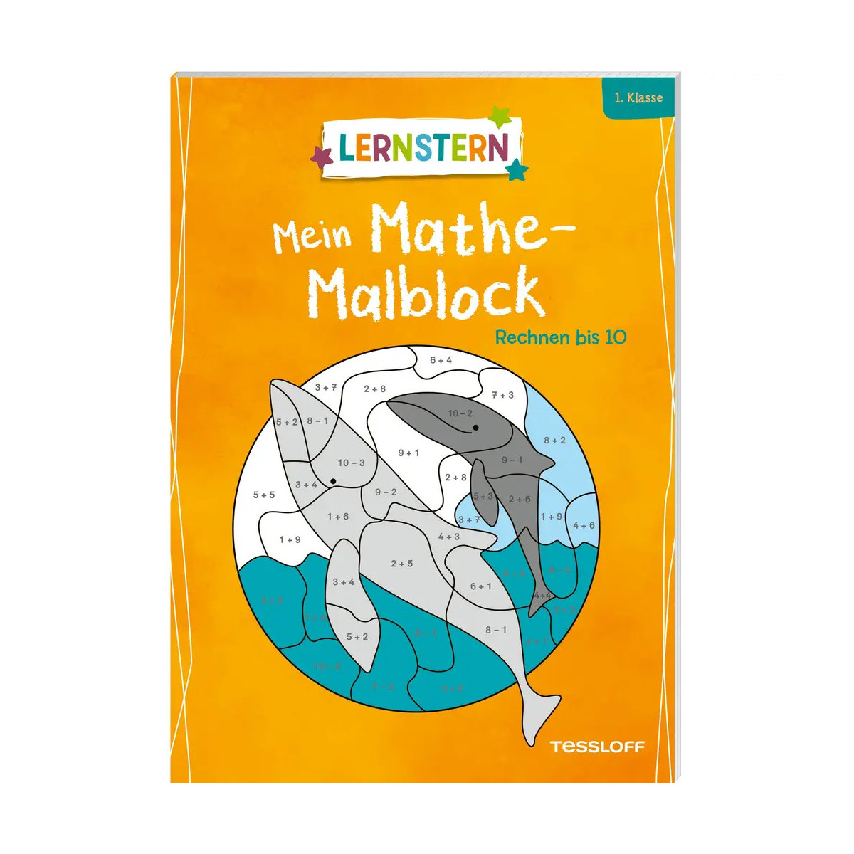 LERNSTERN. Mein Mathe-Malblock. Rechnen bis 10