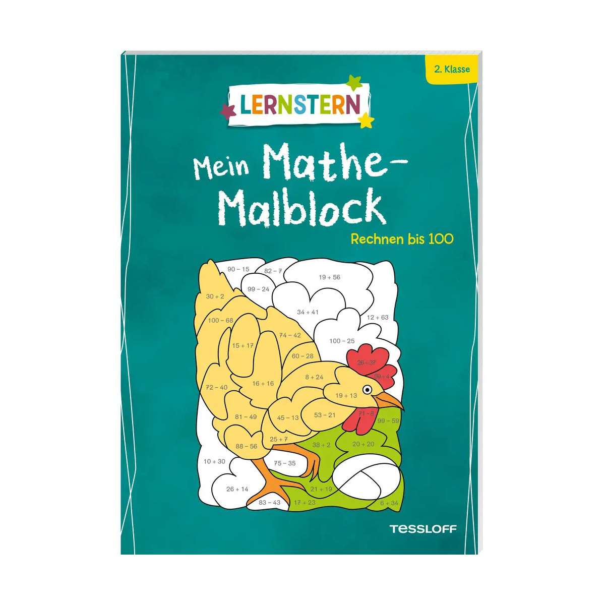 LERNSTERN. Mein Mathe-Malblock. Rechnen bis 100