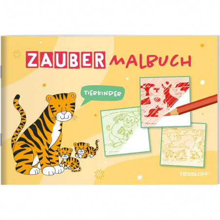 Zaubermalbuch. Tierkinder