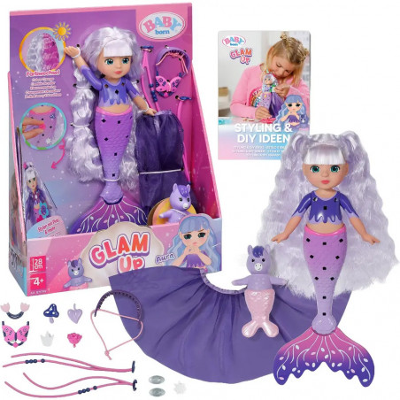 BABY born Magic Makeover Pretty in Purple