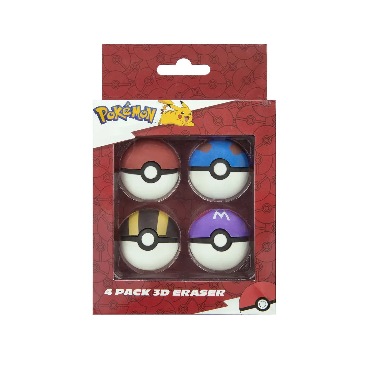 4 3D Radierer                 Pokemon