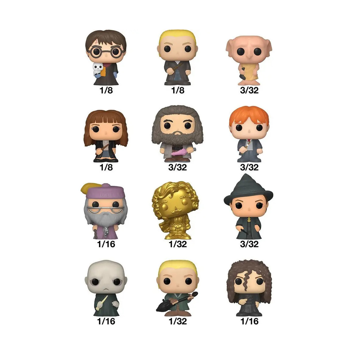 Funko Bitty POP! Harry Potter sort.