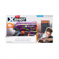 ZURU - X-Shot - Skins Blaster Flux plus  Darts