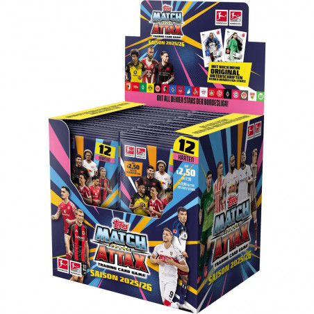 MMatch Attax Bundesliga 25/26 Kartenpäck.