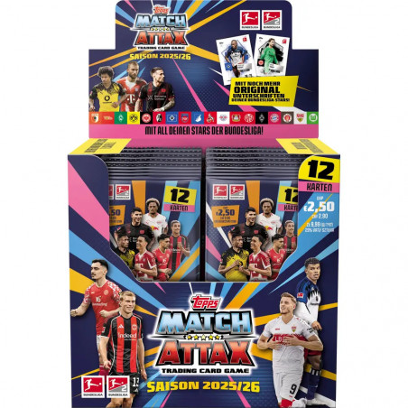 MMatch Attax Bundesliga 25/26 Kartenpäck.
