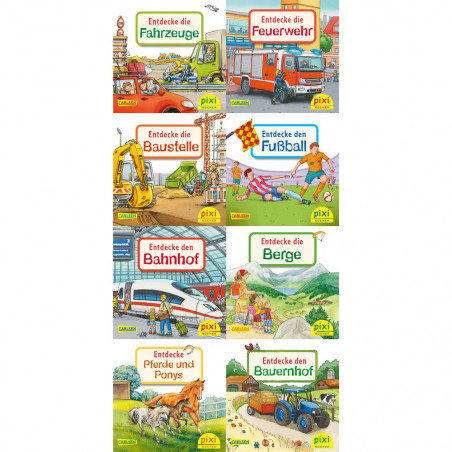 Pixi-Bücher Nr. 240: Entdecke deine Welt 3 sortiert (1 Stück)