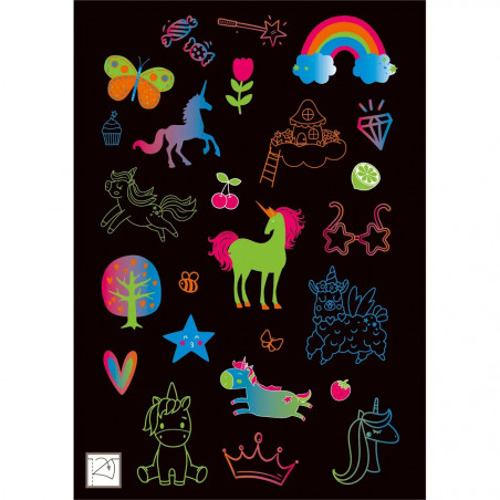 Neon-Sticker
