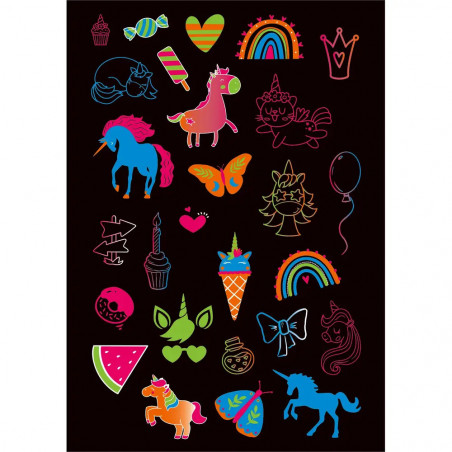 Neon-Sticker
