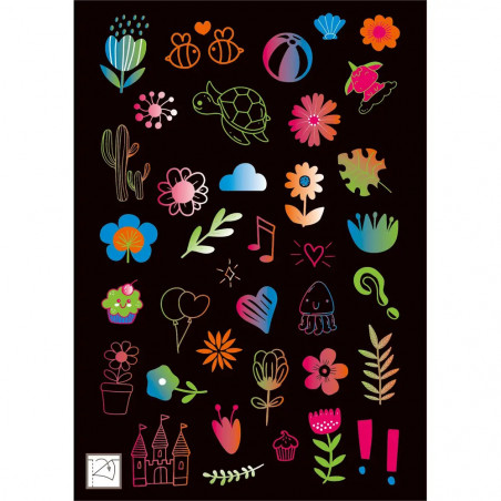 Neon-Sticker