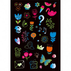 Neon-Sticker