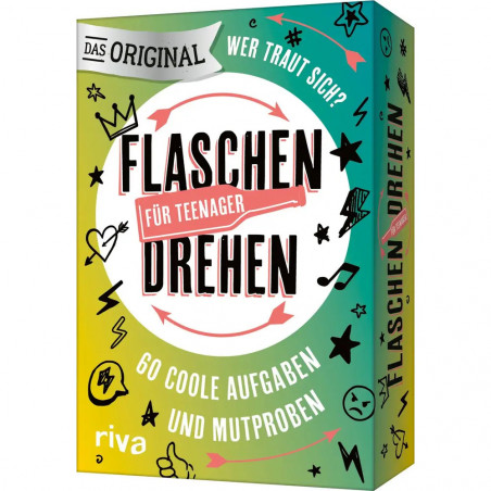 Flaschendrehen - Für Teenager: 60 coole Aufgaben und Mutproben