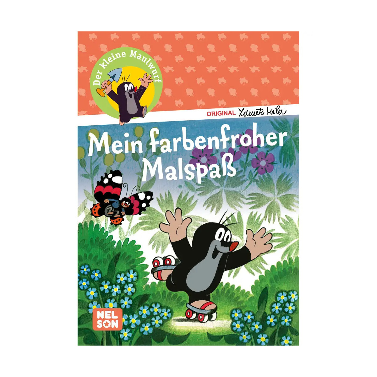 Der kleine Maulwurf: Mein farbenfroher Malspaß