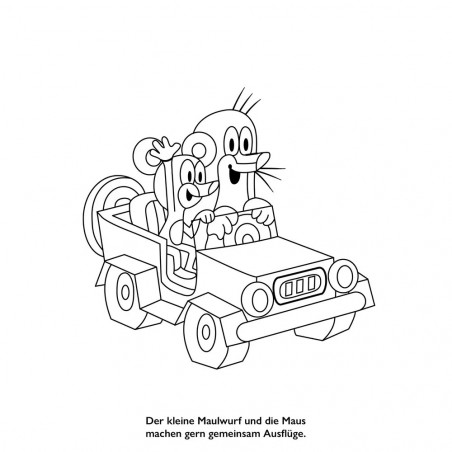Der kleine Maulwurf: Mein farbenfroher Malspaß