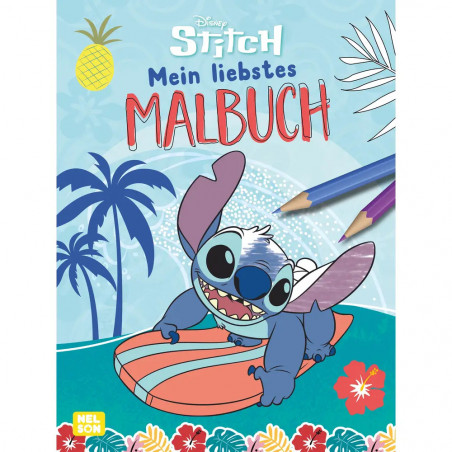 Disney Kreative Beschäftigung: Stitch: Mein liebstes Malbuch