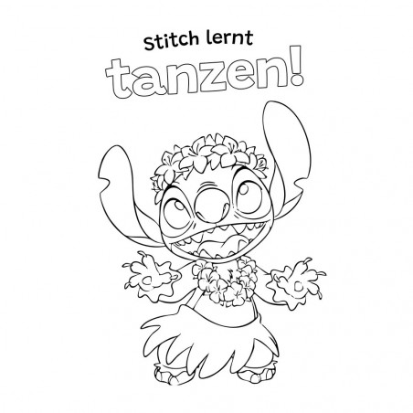 Disney Kreative Beschäftigung: Stitch: Mein liebstes Malbuch