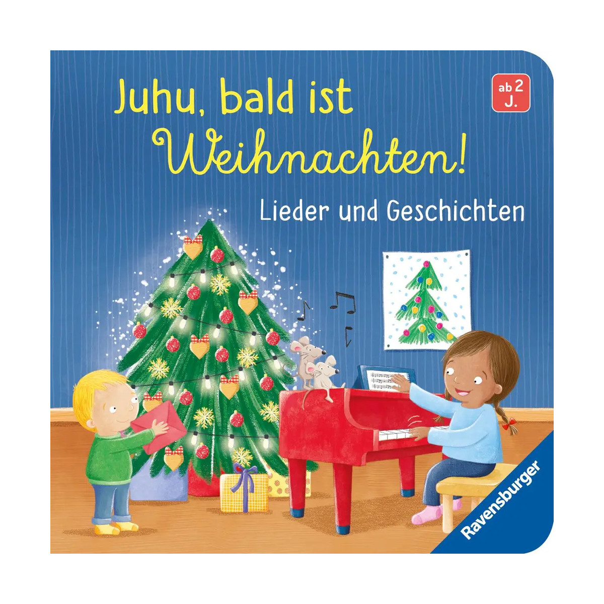 Weihnachtsbuch (AT): Erste Lieder und Geschichten für  die Weihnachszeit, Bilderbuch für Kinder ab 2 Jahren