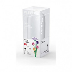 Sluban Pleyerid Blume Pfingstrose mit Vase Flasche 198 St. Klemmbausteine - Bauspielzeug M38-B1101-17