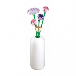 Sluban Pleyerid Blume Pfingstrose mit Vase Flasche 198 St. Klemmbausteine - Bauspielzeug M38-B1101-17