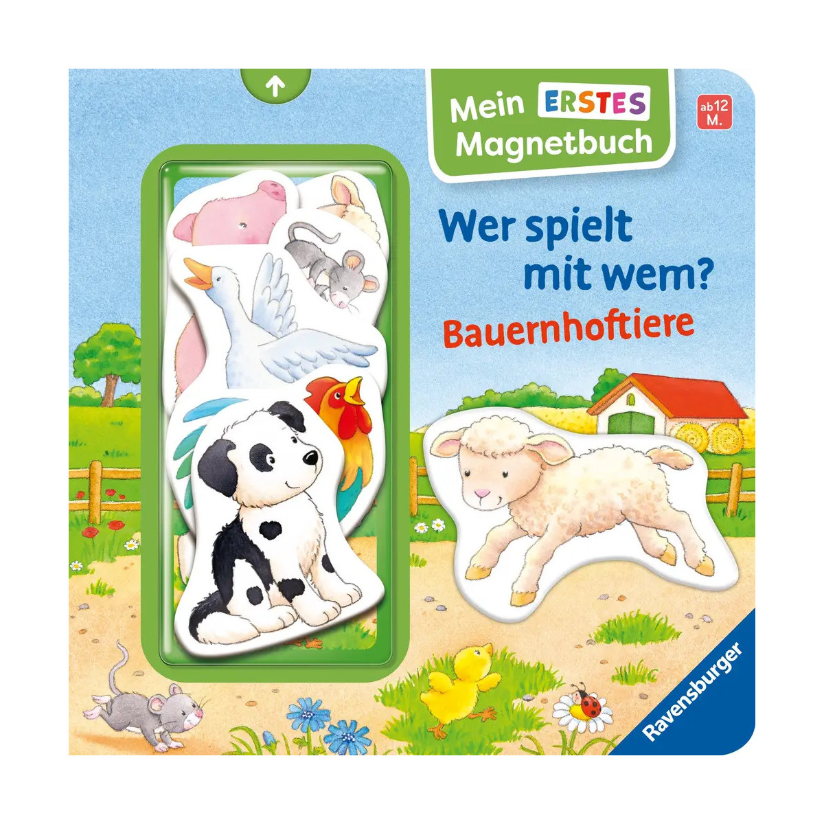 Mein erstes Magnetbuch: Wer spielt mit wem Bauernhoftiere