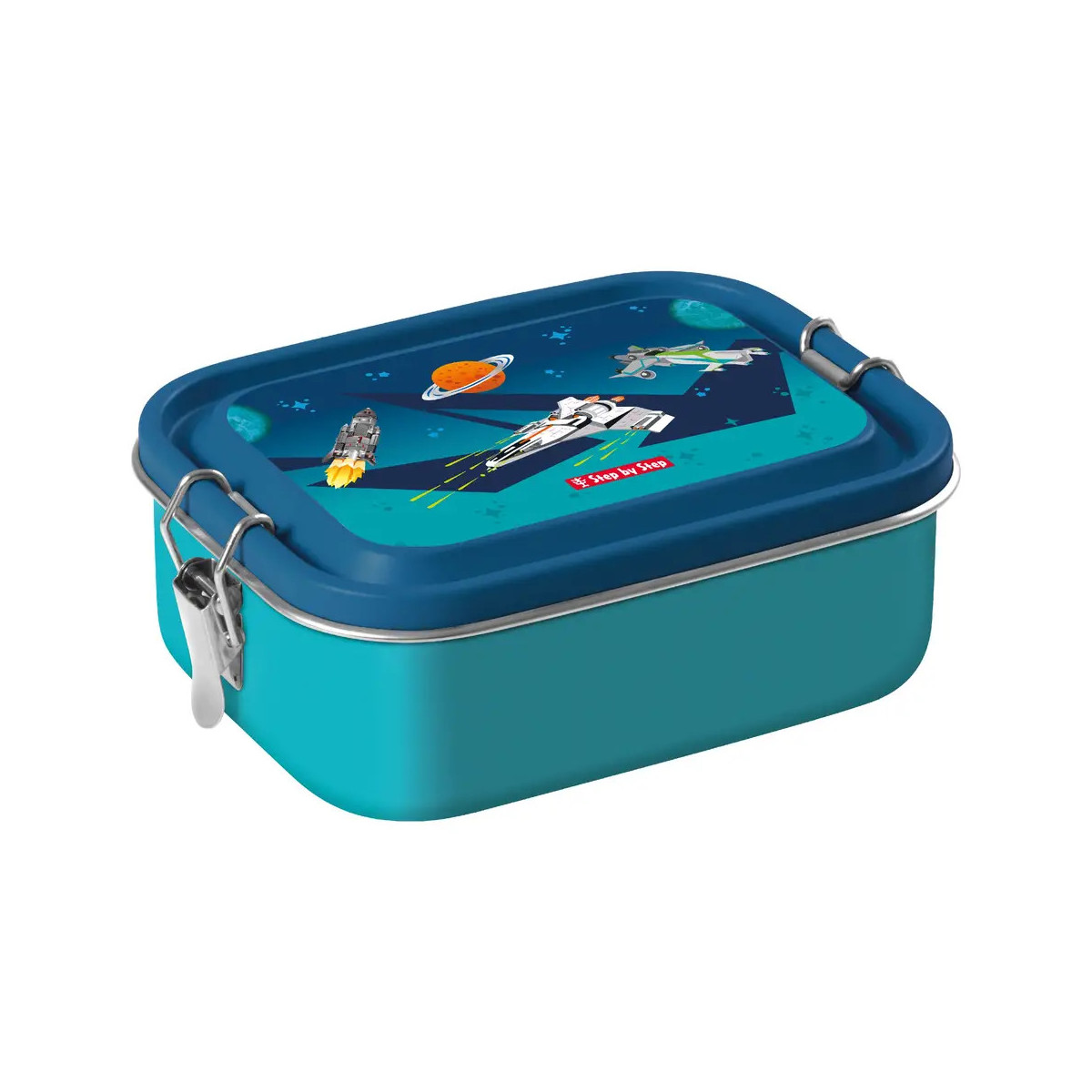 Edelstahl-Lunchbox ''Vehicle''
