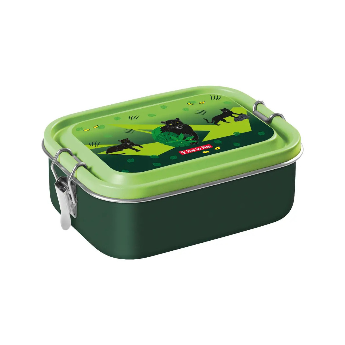 Edelstahl-Lunchbox ''Dino''