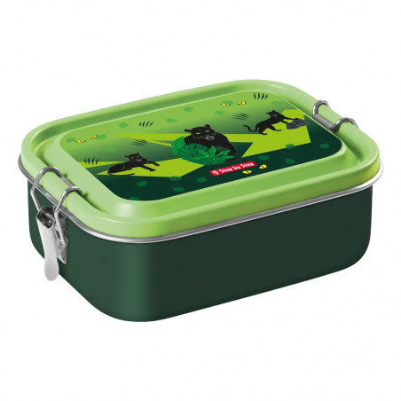 Edelstahl-Lunchbox ''Dino''