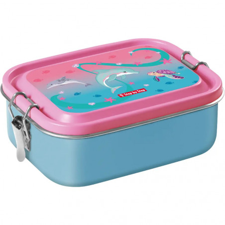 Edelstahl-Lunchbox ''Sealife''
