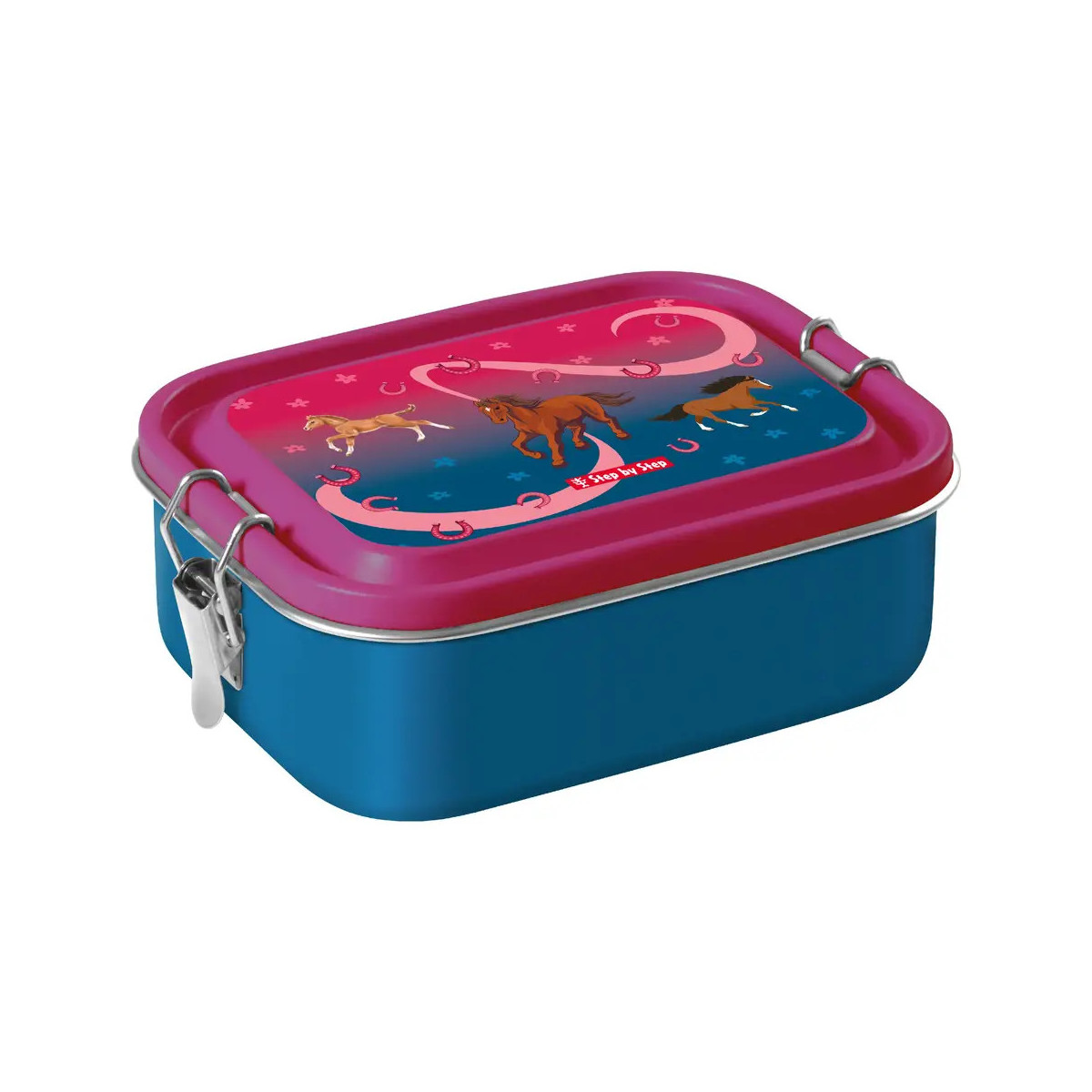 Edelstahl-Lunchbox ''Wild Horse''