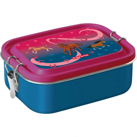 Edelstahl-Lunchbox ''Wild Horse''
