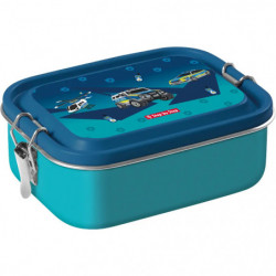 Edelstahl-Lunchbox ''Police''