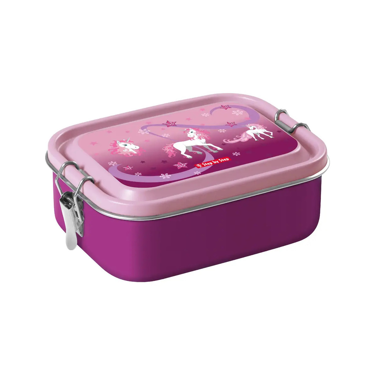 Edelstahl-Lunchbox ''Sweet Unicorn''