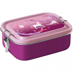 Edelstahl-Lunchbox ''Sweet Unicorn''