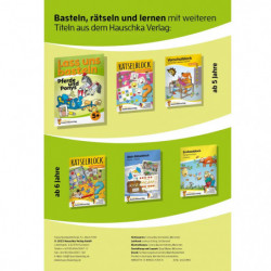 Lass uns basteln – Bastelbuch ab 5 Jahre – Einhörner