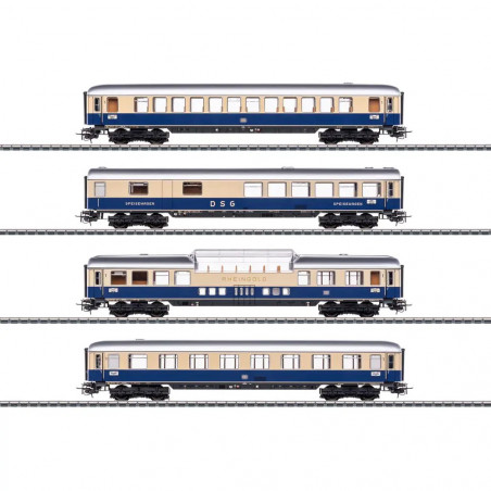 Märklin 40852 - H0 TEE-Rheingoldwagen-Set Tin Plate
