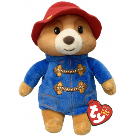 Ty - Beanie Babies - Paddington Bär, 15cm