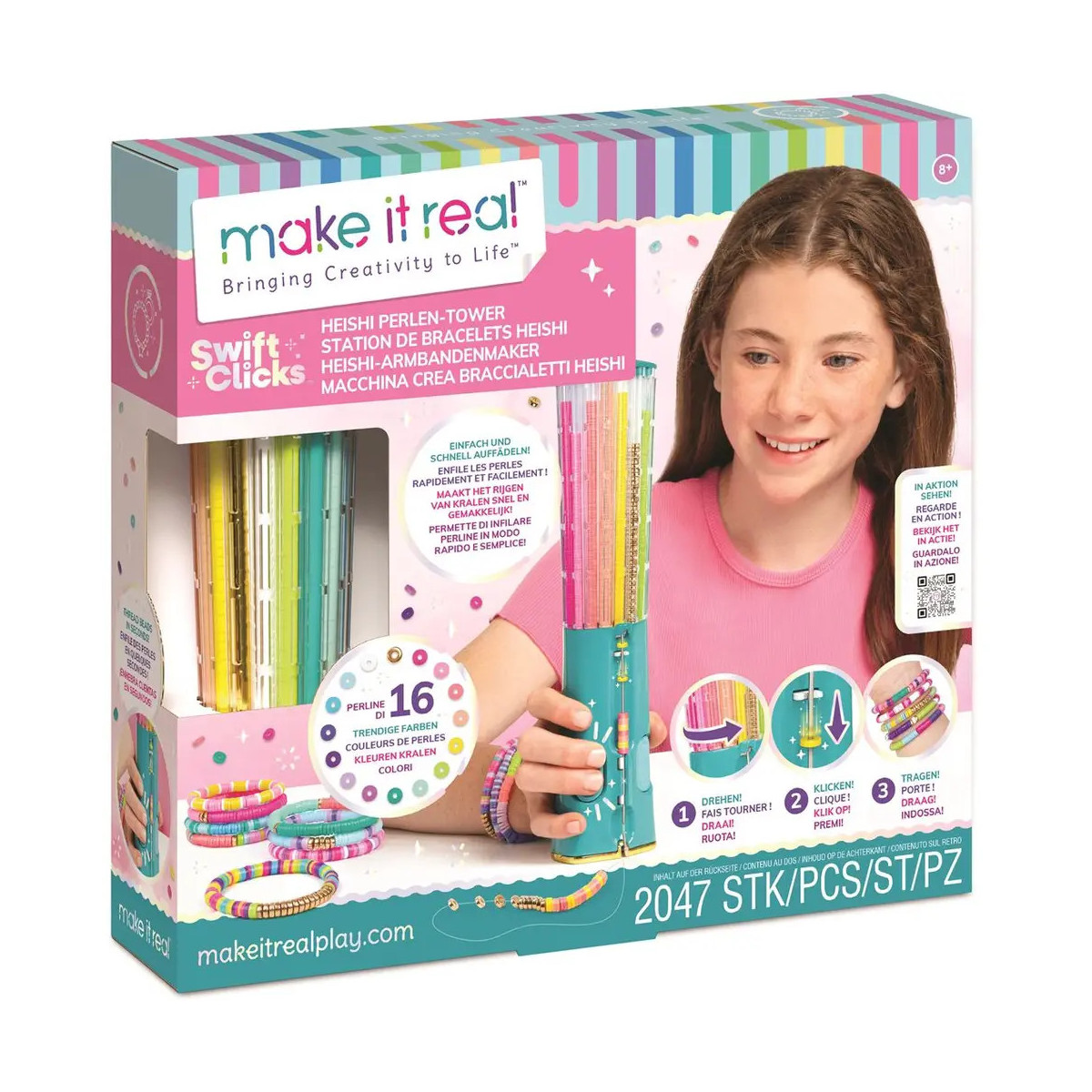 Make it Real - Heishi Perlen-Tower