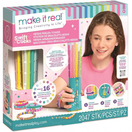Make it Real - Heishi Perlen-Tower