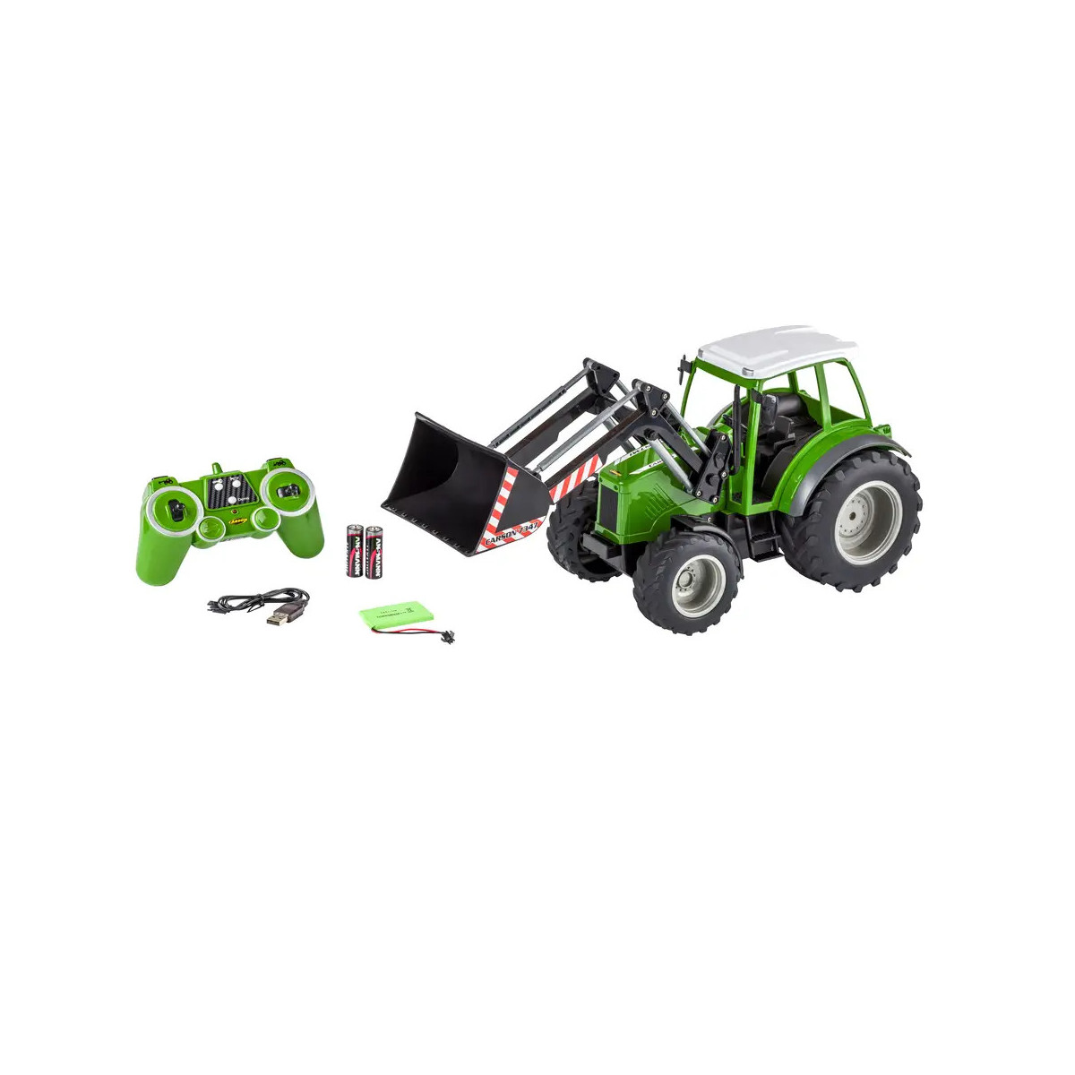 1:16 RC Traktor m. Frontlader 2.4G 100%