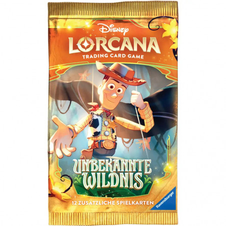 Disney Lorcana TCG: Unbekannte Wildnis - Booster Pack (Deutsch)