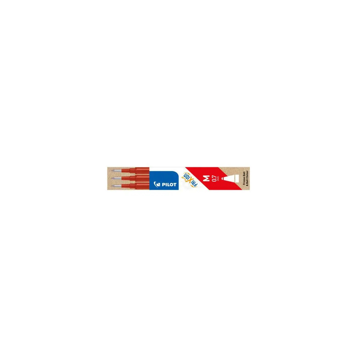 3er Set Minen FriXion 0.7 Rot