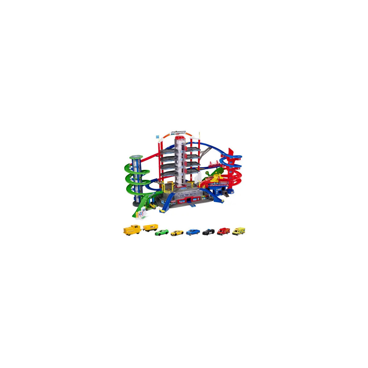 Super City Garage + 6 Vehicles