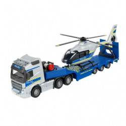 Volvo Truck + Airbus Police Helicopter