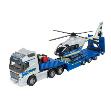Volvo Truck + Airbus Police Helicopter