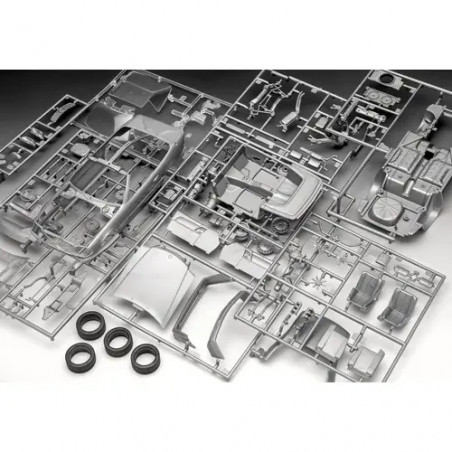 Mercedes-Benz 300 SL-24 Coupé (140 Years of Innov.), Revell Modellbausatz mit Basiszubehör