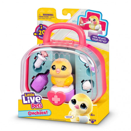 Moose Toys LITTLE LIVE PETS OUCHIES S2 VET KIT CHIRPY