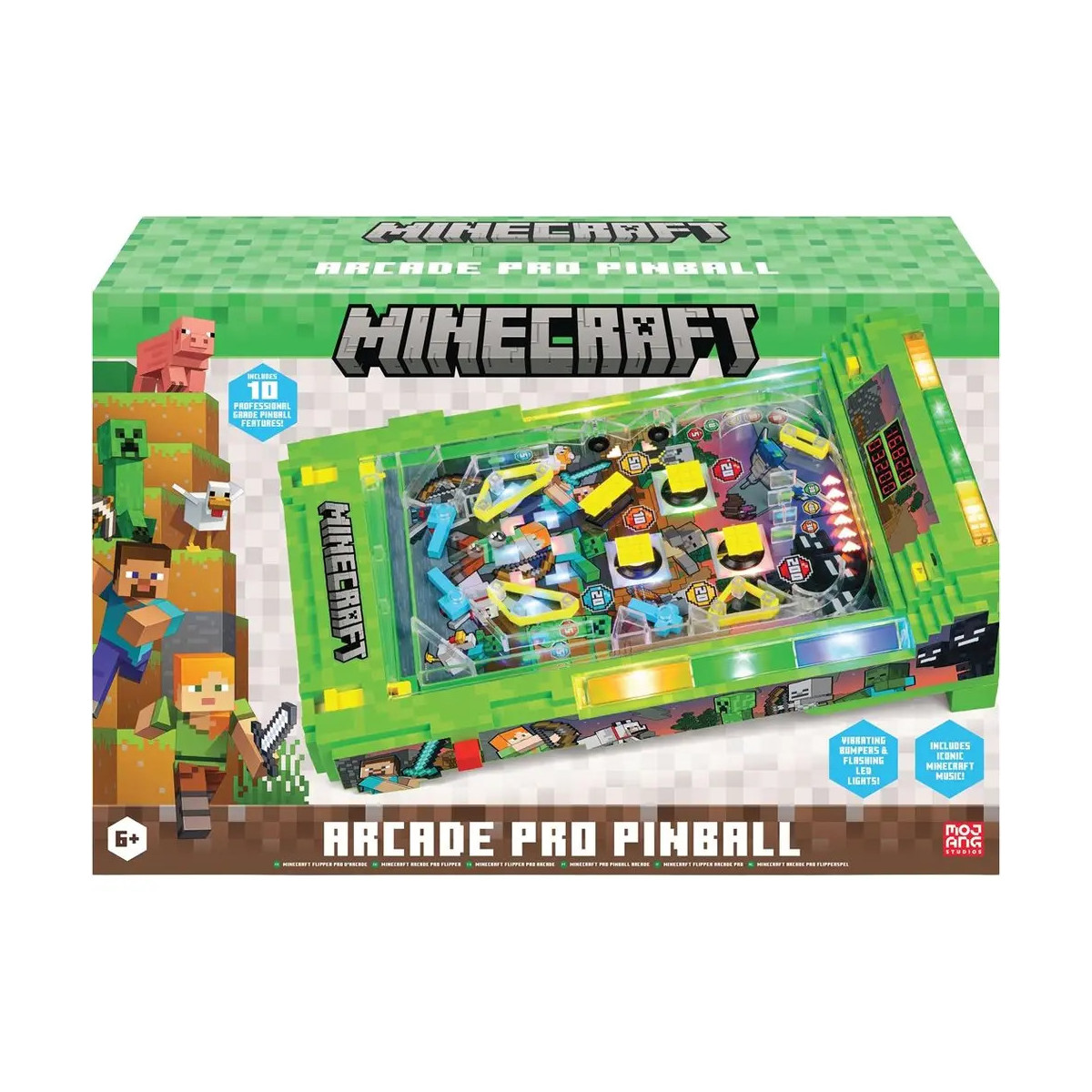 Minecraft Arcade Pinball Overworld