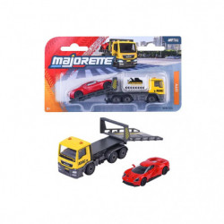ADAC Tow Truck yellow w. Ford GT red