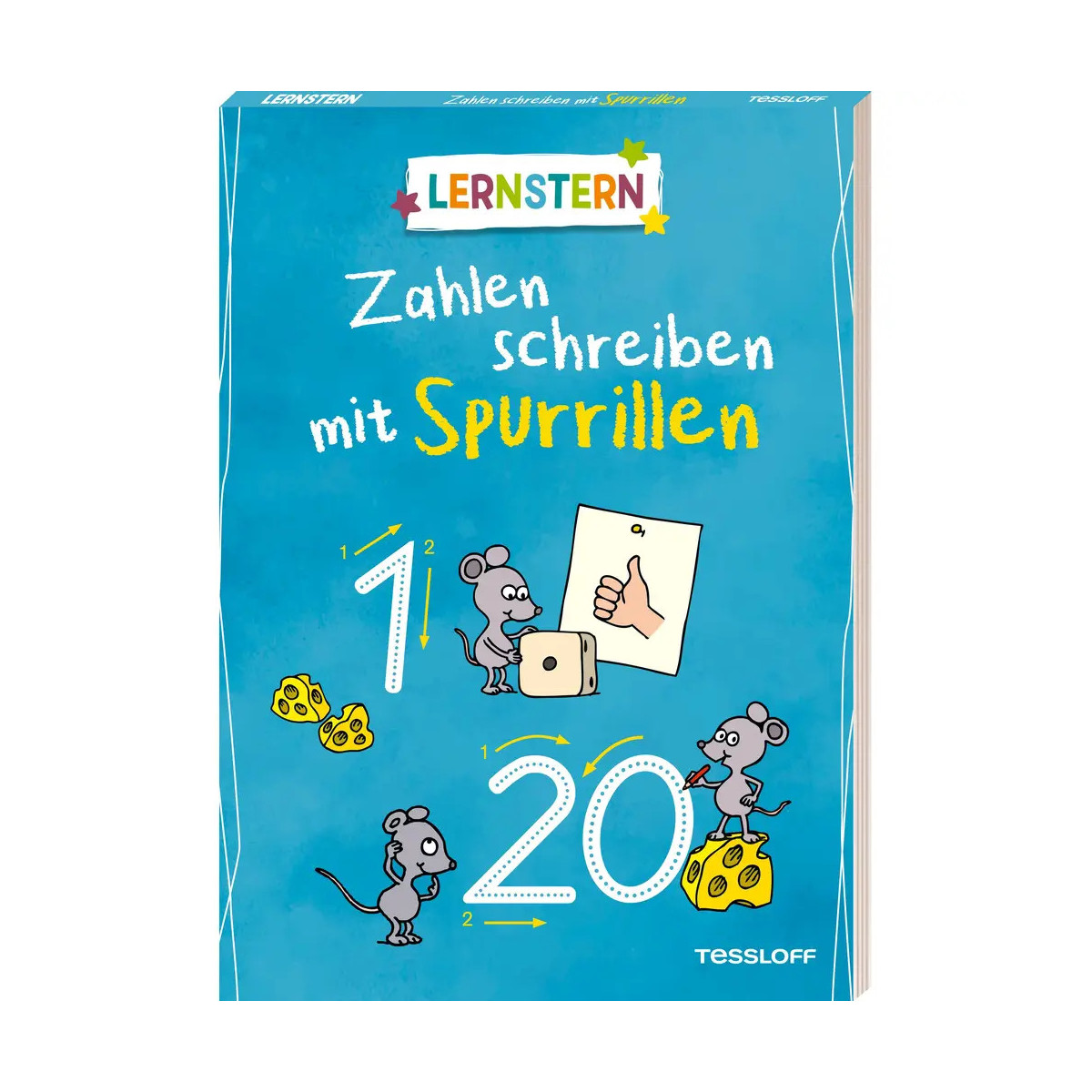 LERNSTERN. Zahlen schreiben mit Spurrillen