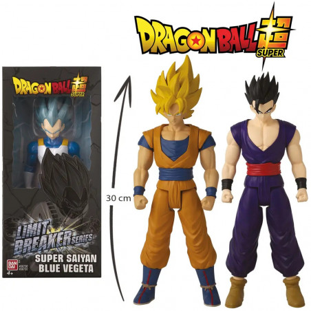 Bist Du Fan der Dragon Ball Super-Saga Sammeln Sie die riesigen Dragon Ball Limit Breaker-Figuren. Sie sind 30 cm gro